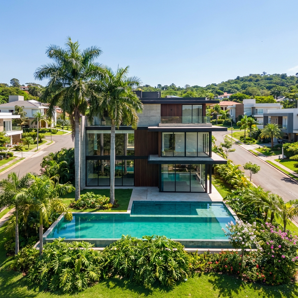 Modern luxury villa in Asunción
